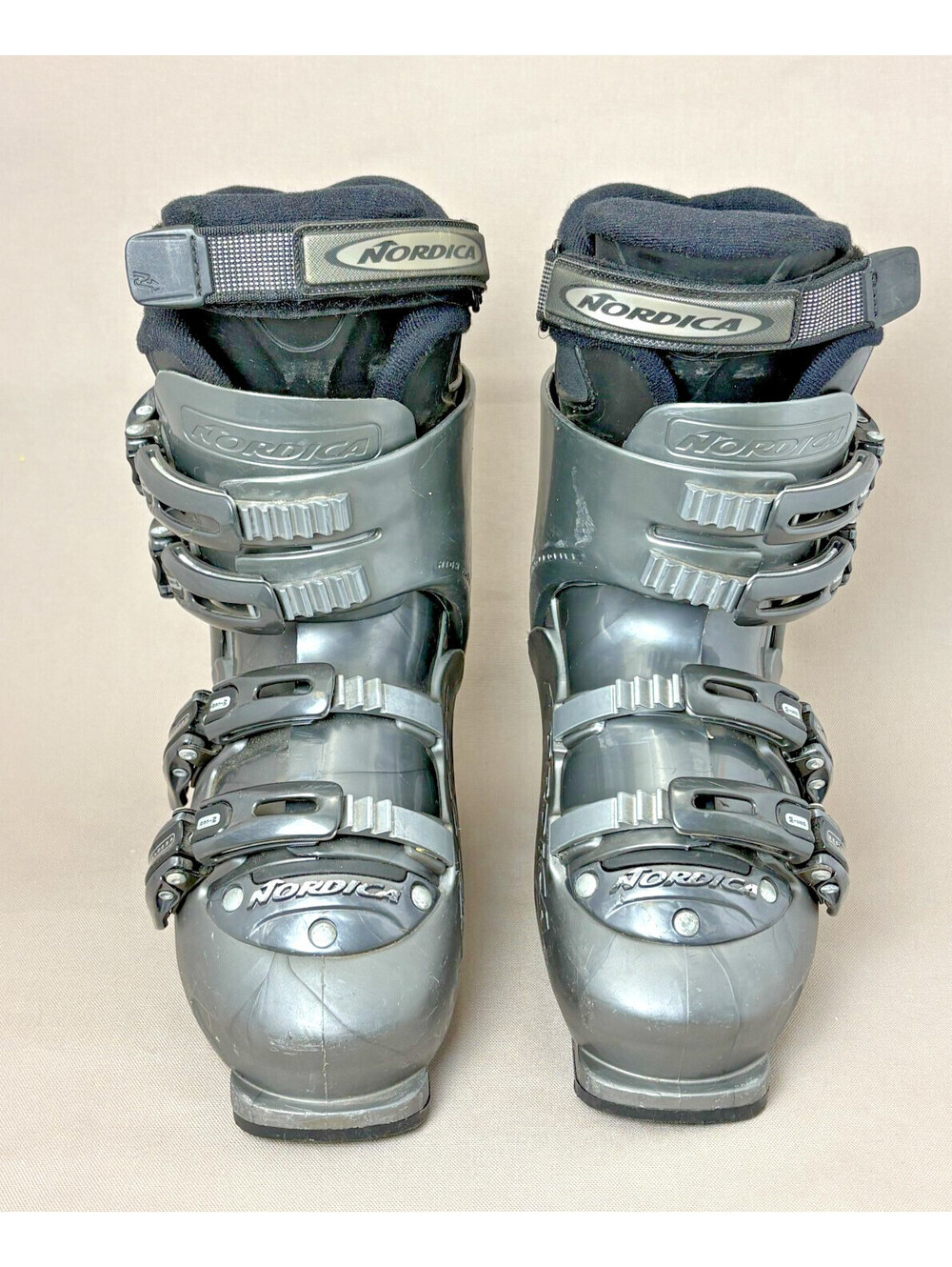 Nordica Trend T4.2 W Ski Boots Womens 24.0 24.5 280mm Grey Alpine Ski Walk Mode